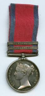 Medal with Guadeloupe and Martinique clasps
