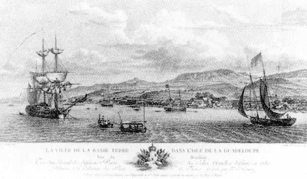 Basse Terre, Island of Guadeloupe in 1790